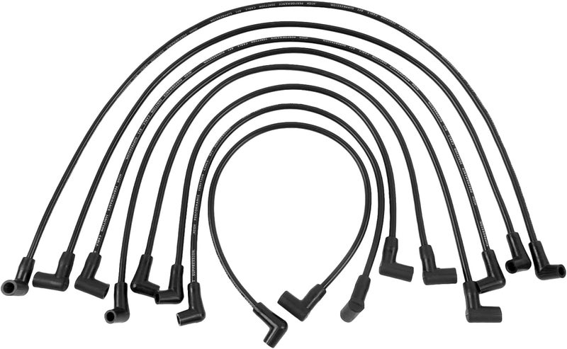 Ntoauto 9608U Spark Plug Wire Set for 1975-1977 Chevy GM Selected Models - Image 1
